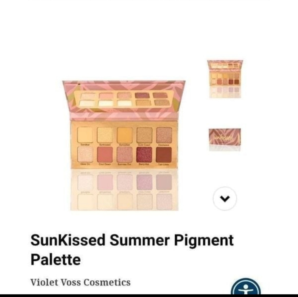 BNIB VIOLET VOSS SUMMER PALETTE